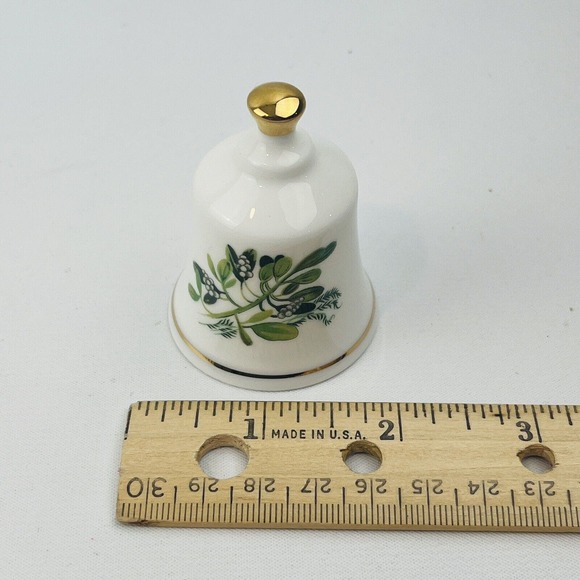 Danbury Mint‎ Oklahoma Mistletoe Official State Flower Bell Collection - Picture 5 of 5